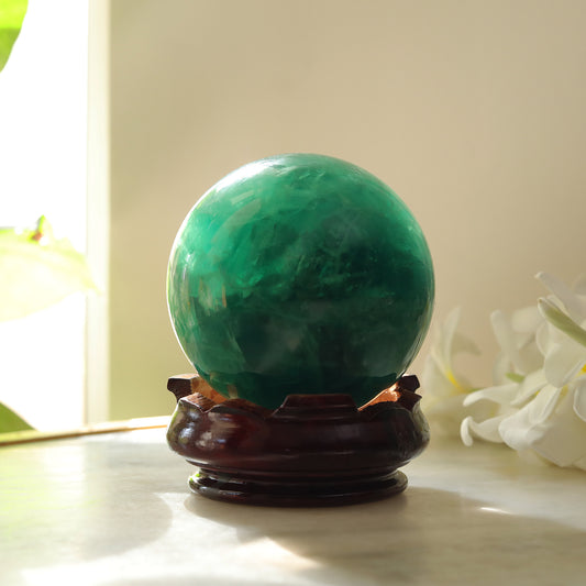 Star Coded | Prosperity Globe | Green Aventurine Sphere
