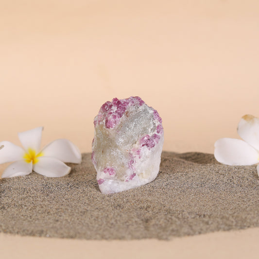 Star Coded | Lunar Royalty Cluster | Ruby & Moonstone