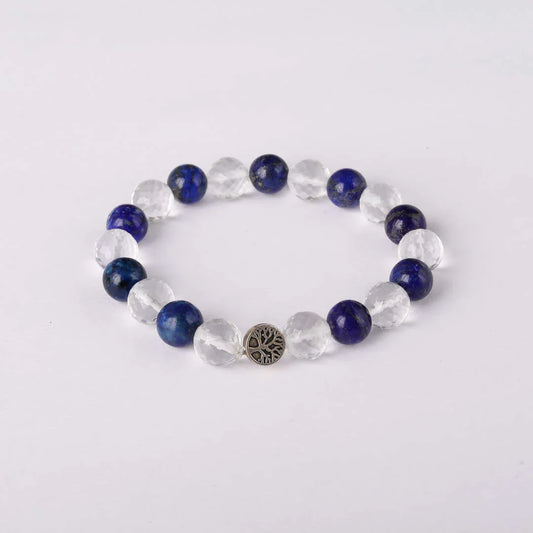 Star Coded | Feel Confident | Blue Kyanite & Diamond Faceted Clear Quartz Mixel