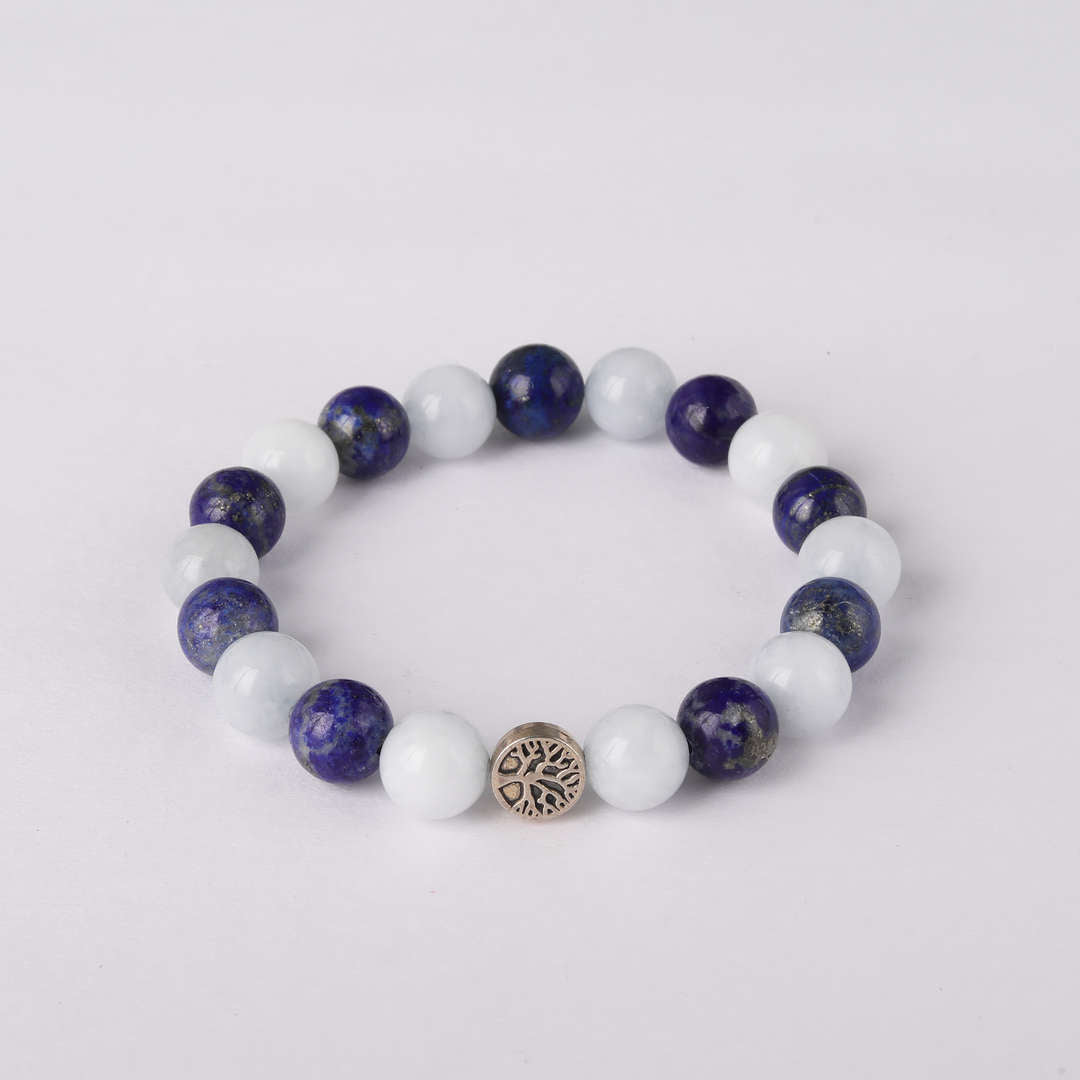 No More Trauma | Lapiz lazuli & Angelite Crystal