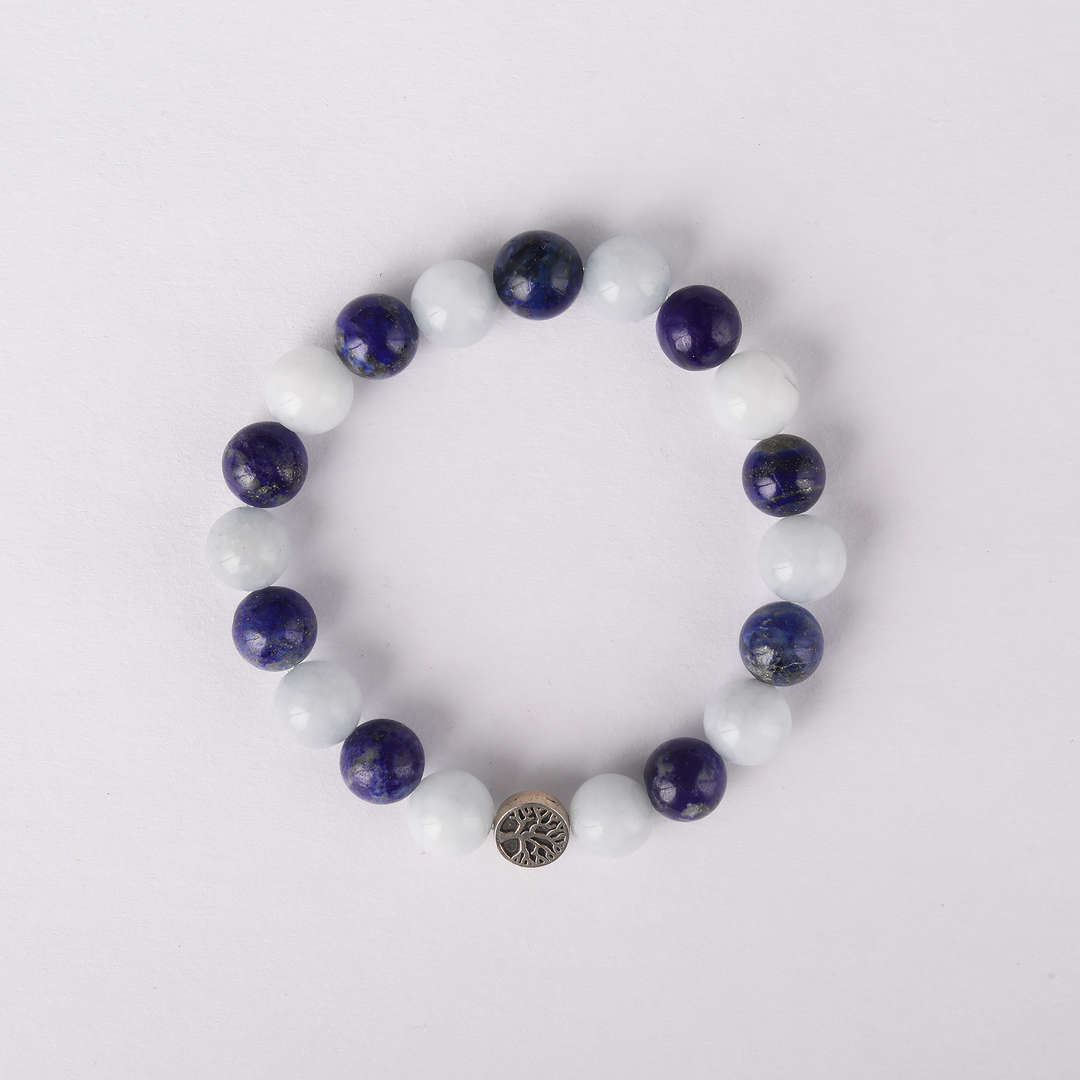 No More Trauma | Lapiz lazuli & Angelite Crystal