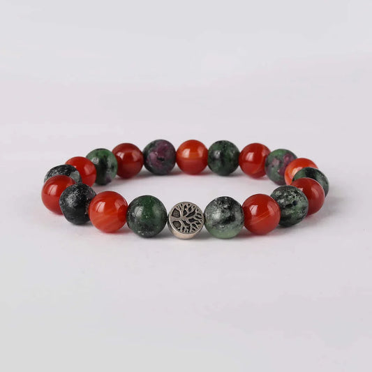 Star Coded | Vital Bloom | African Ruby Zoisite & Carnelian Mixel