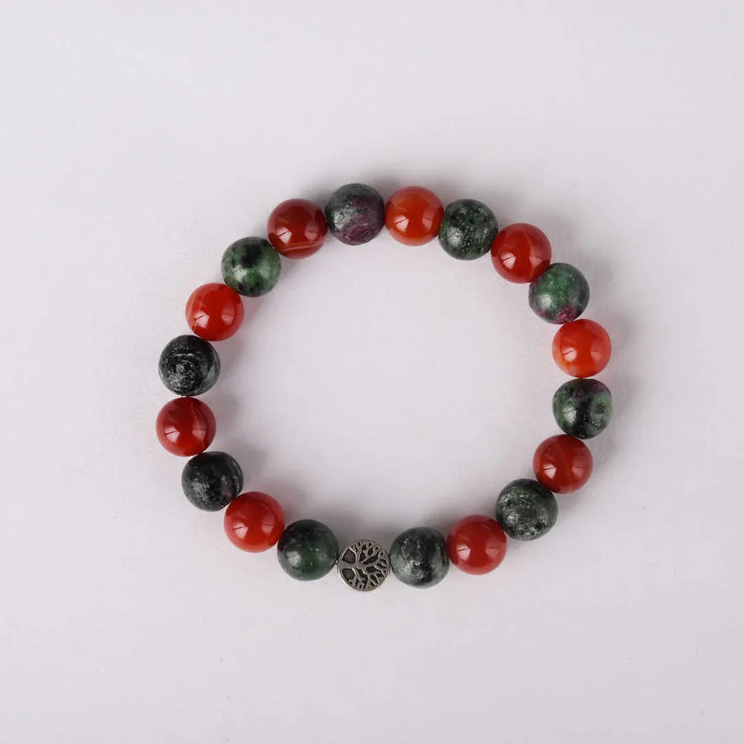 Star Coded | Vital Bloom | African Ruby Zoisite & Carnelian Mixel