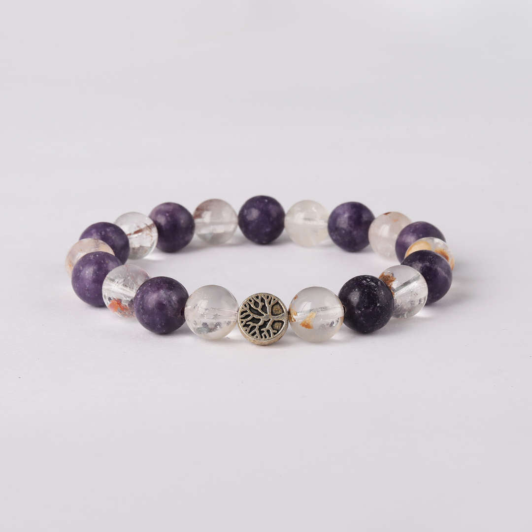 Mental Clarity | Sodalite & Ludolite Crystal Bracelet
