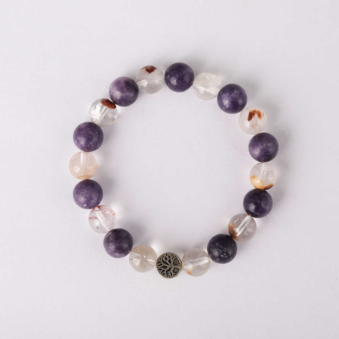Mental Clarity | Sodalite & Ludolite Crystal Bracelet