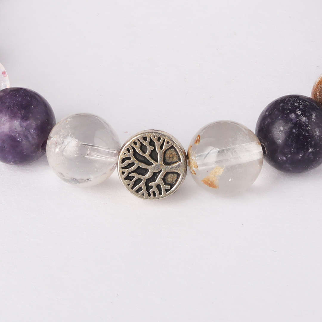 Mental Clarity | Sodalite & Ludolite Crystal Bracelet