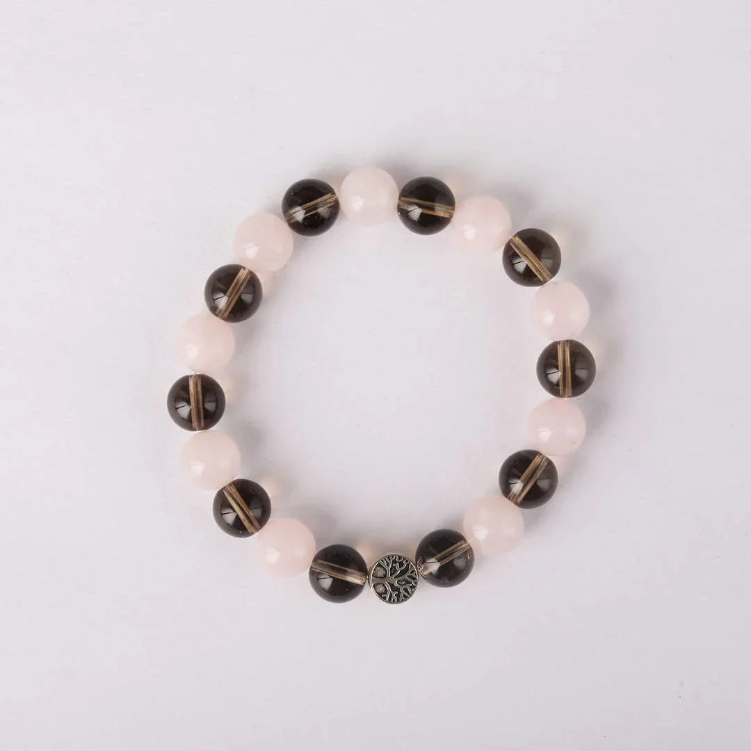 Star Coded | Anger Management | Rose Quartz & Smoky Quartz Mixel