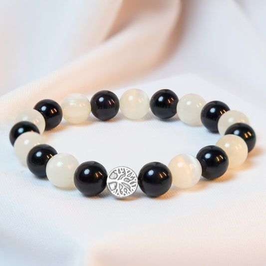 High Vibe | Selenite & Black Tourmaline Mixel