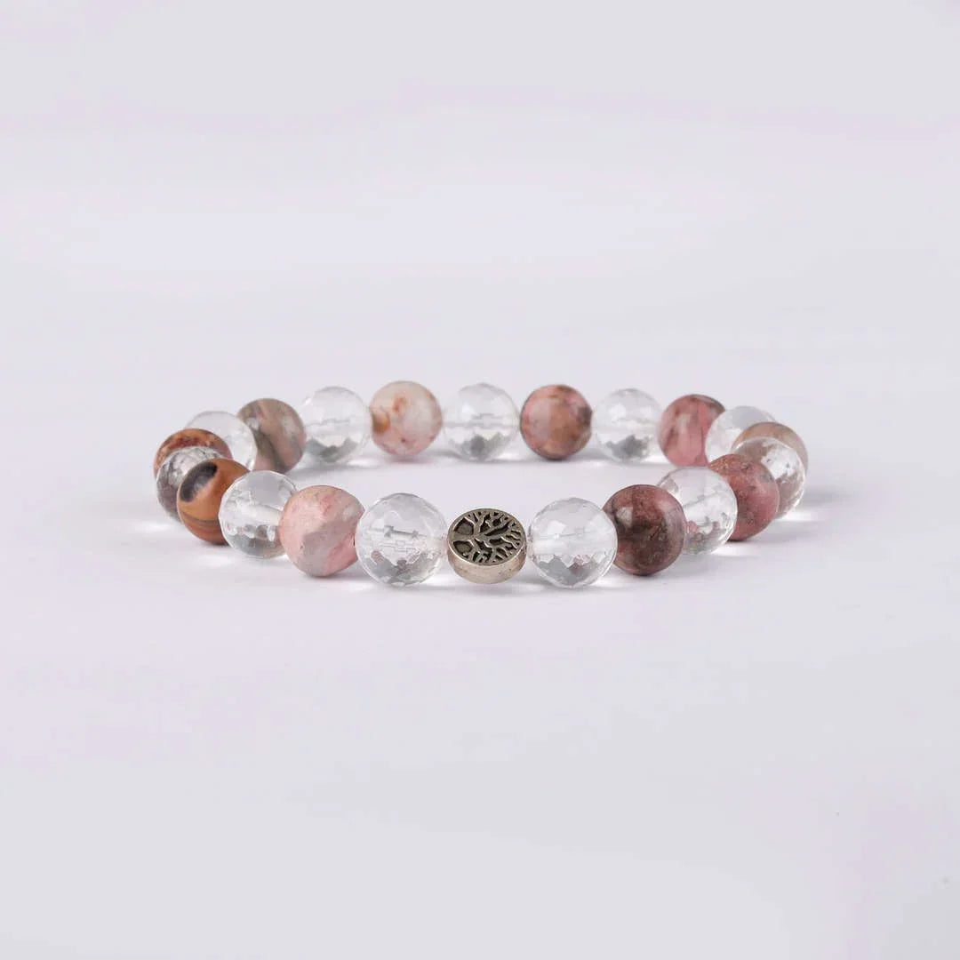 Star Coded | Love Yourself | Rhodochrosite & Clear Quartz Mixel