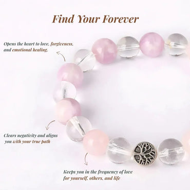 Star Coded | Find Your Forever | Rose Quartz & Clear Quartz Mixel