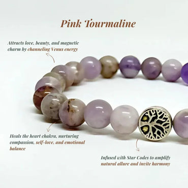 Star Coded | Pink Tourmaline Bracelet
