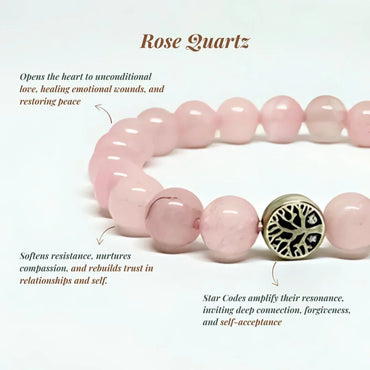 Star Coded | Rose Quartz Bracelet