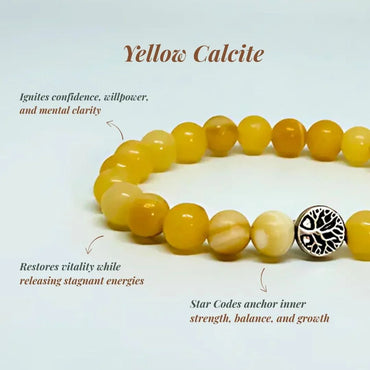 Star Coded | Yellow Calcite Bracelet