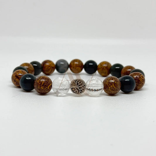Diabeties Be Gone | Maryam & Bloodstone Crystal Bracelet