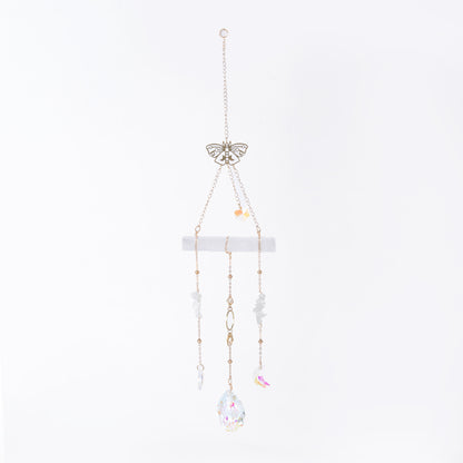 Star Coded | Divine Radiance | Suncatcher with Clear Quartz, Selenite & Prism