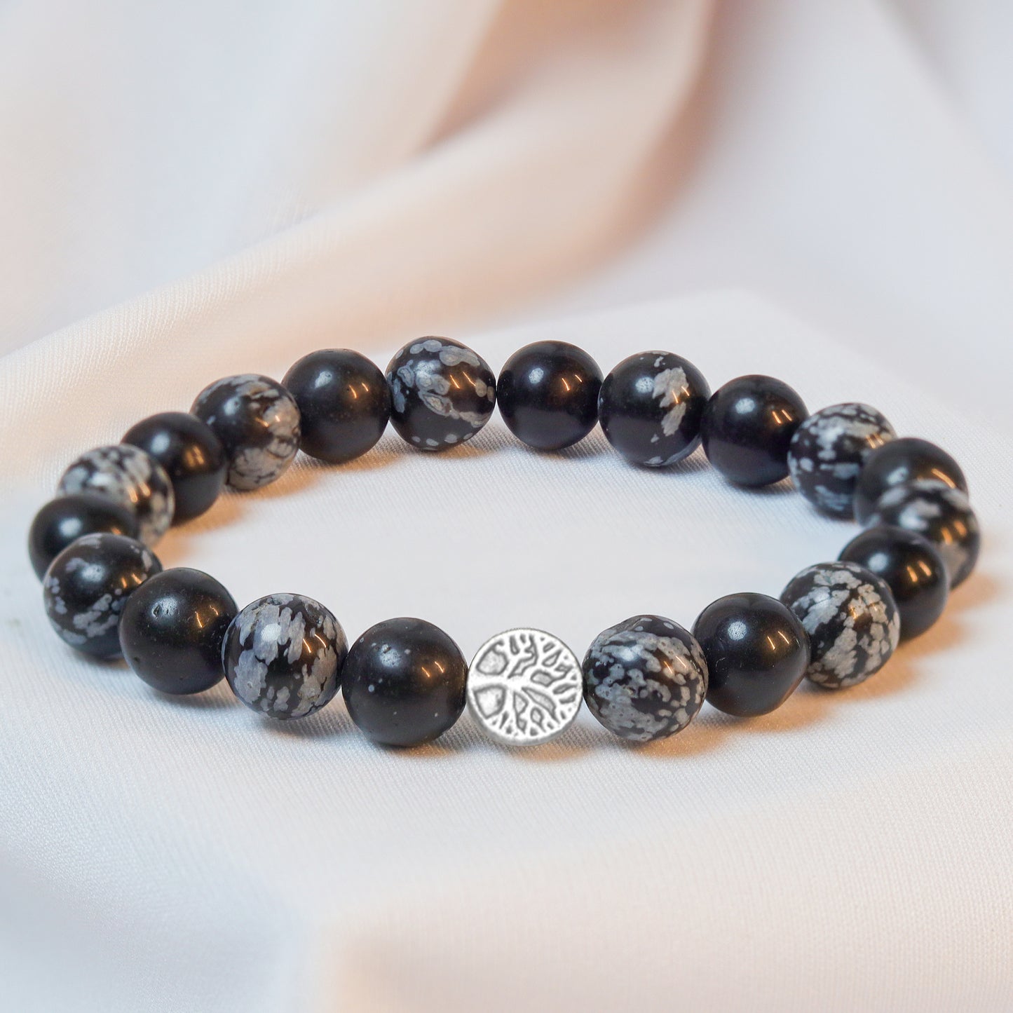 Karmic Healing | Snowflake Obsidian Mixel