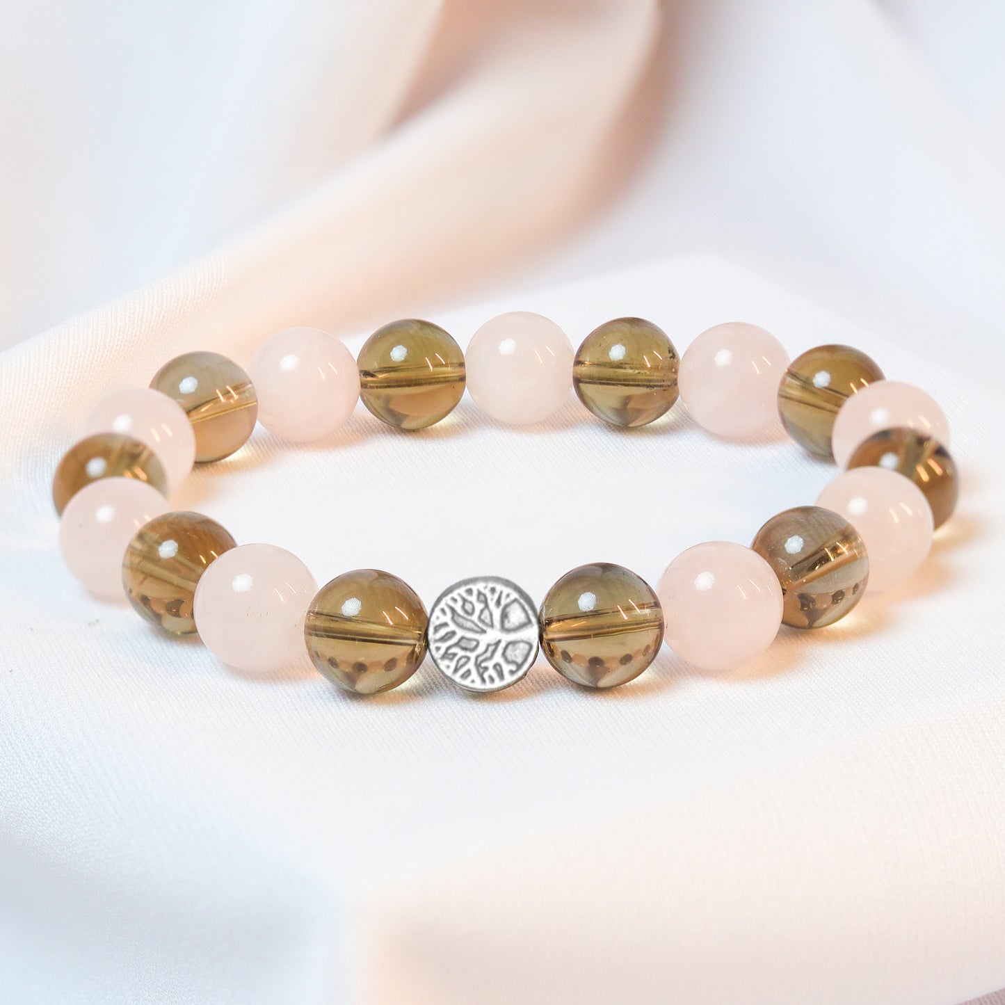 Anger Release | Rose Quartz & Smoky Quartz Mixel