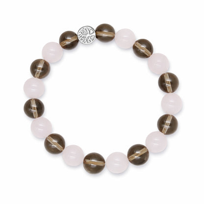 Anger Release | Rose Quartz & Smoky Quartz Mixel