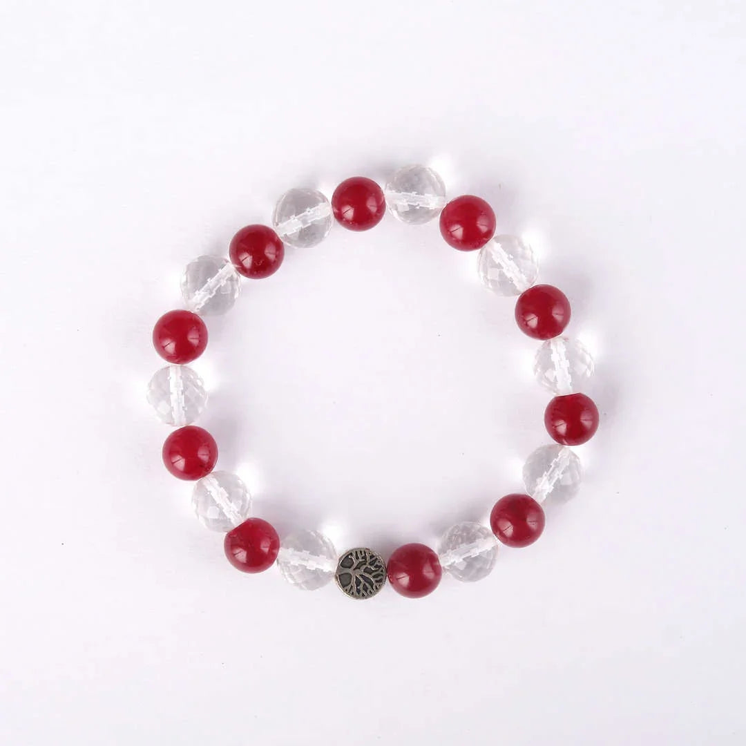 Star Coded | Personality Enhancement | Ruby and Clear Quartz Mixel