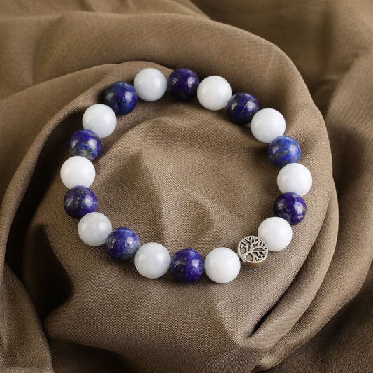 No More Trauma | Lapiz lazuli & Angelite Crystal