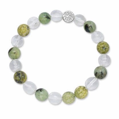 Health Harmony |  Prehnite & Serpentine Mixel