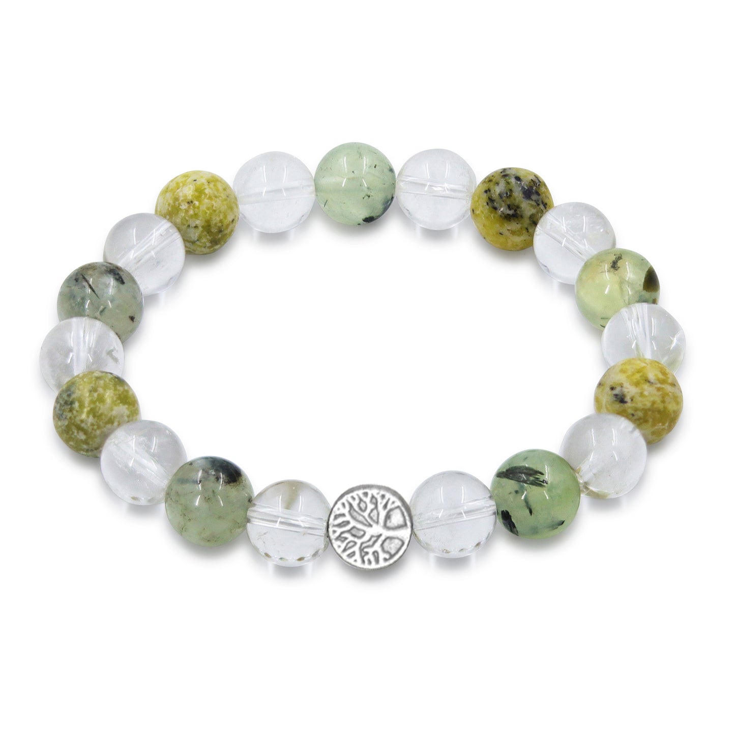 Health Harmony |  Prehnite & Serpentine Mixel