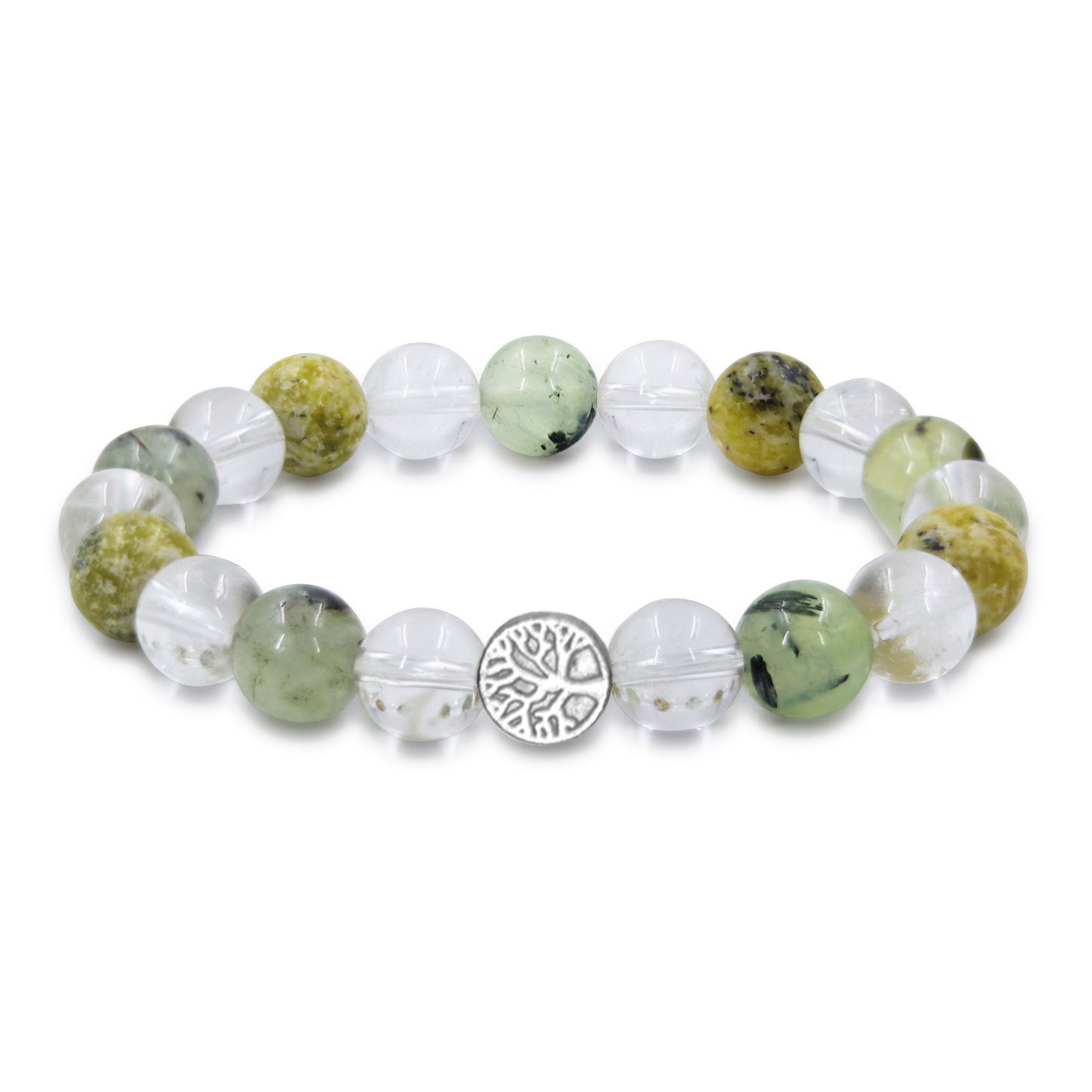 Health Harmony |  Prehnite & Serpentine Mixel