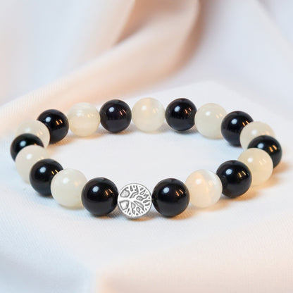 High Vibe | Selenite & Black Tourmaline Mixel