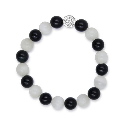 High Vibe | Selenite & Black Tourmaline Mixel