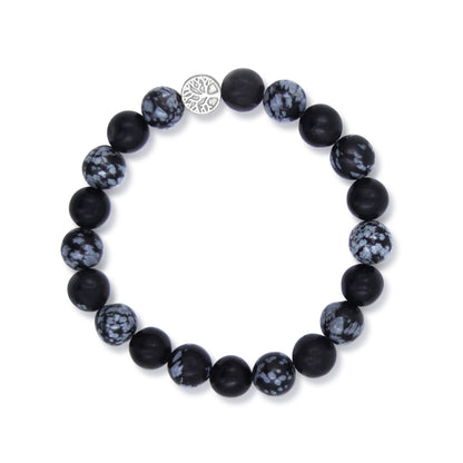 Karmic Healing | Snowflake Obsidian Mixel