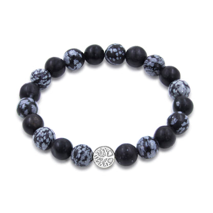 Karmic Healing | Snowflake Obsidian Mixel