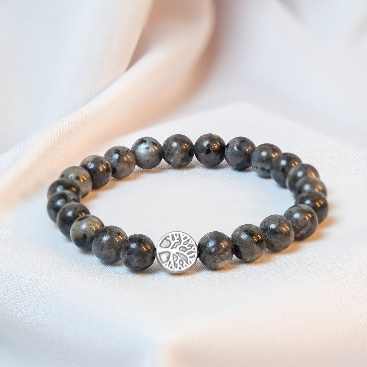 Larvakite Bracelet