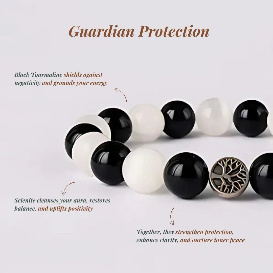 Star Coded | Guardian Protection | Selenite & Black Tourmaline Mixel