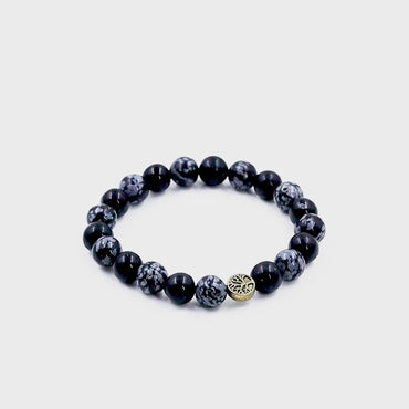 Karmic Healing | Snowflake Obsidian Mixel