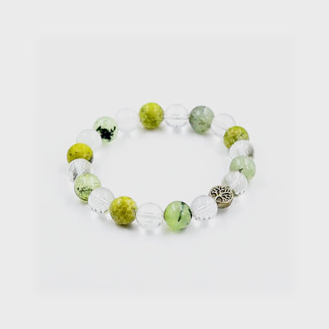 Health Harmony |  Prehnite & Serpentine Mixel